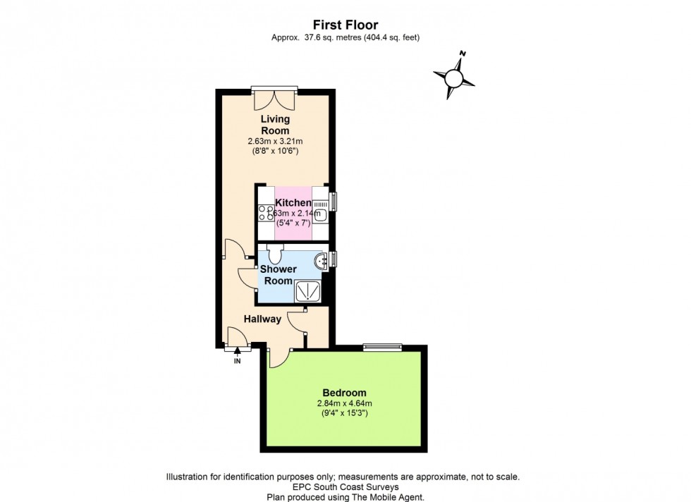 Floorplan for The Art House, Milford Road, Lymington, SO41