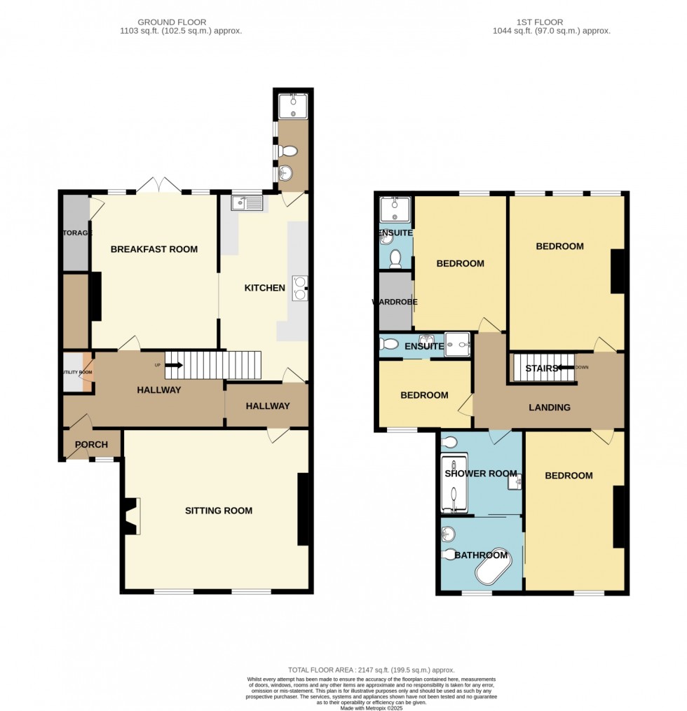 Floorplan for Lawn Road, Milford on Sea, Lymington, Hampshire, SO41