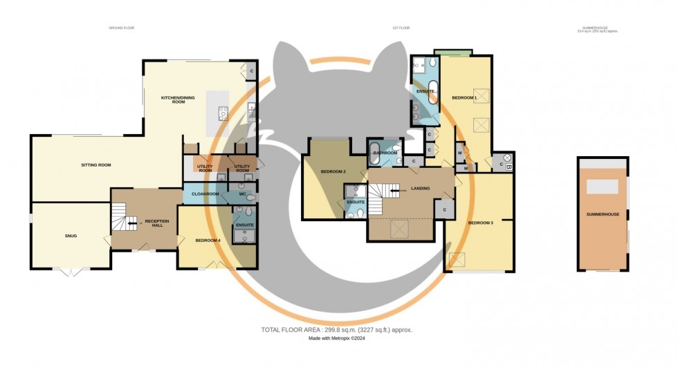 Floorplan for Shorefield Way, Milford on Sea, Lymington, Hampshire, SO41