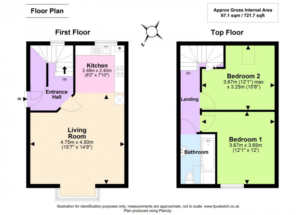 Floorplan for Amber Court, Belmore Lane, Lymington, Hampshire, SO41