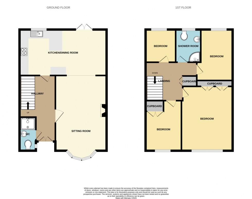 Floorplan for Courtenay Place, Lymington, Hampshire, SO41