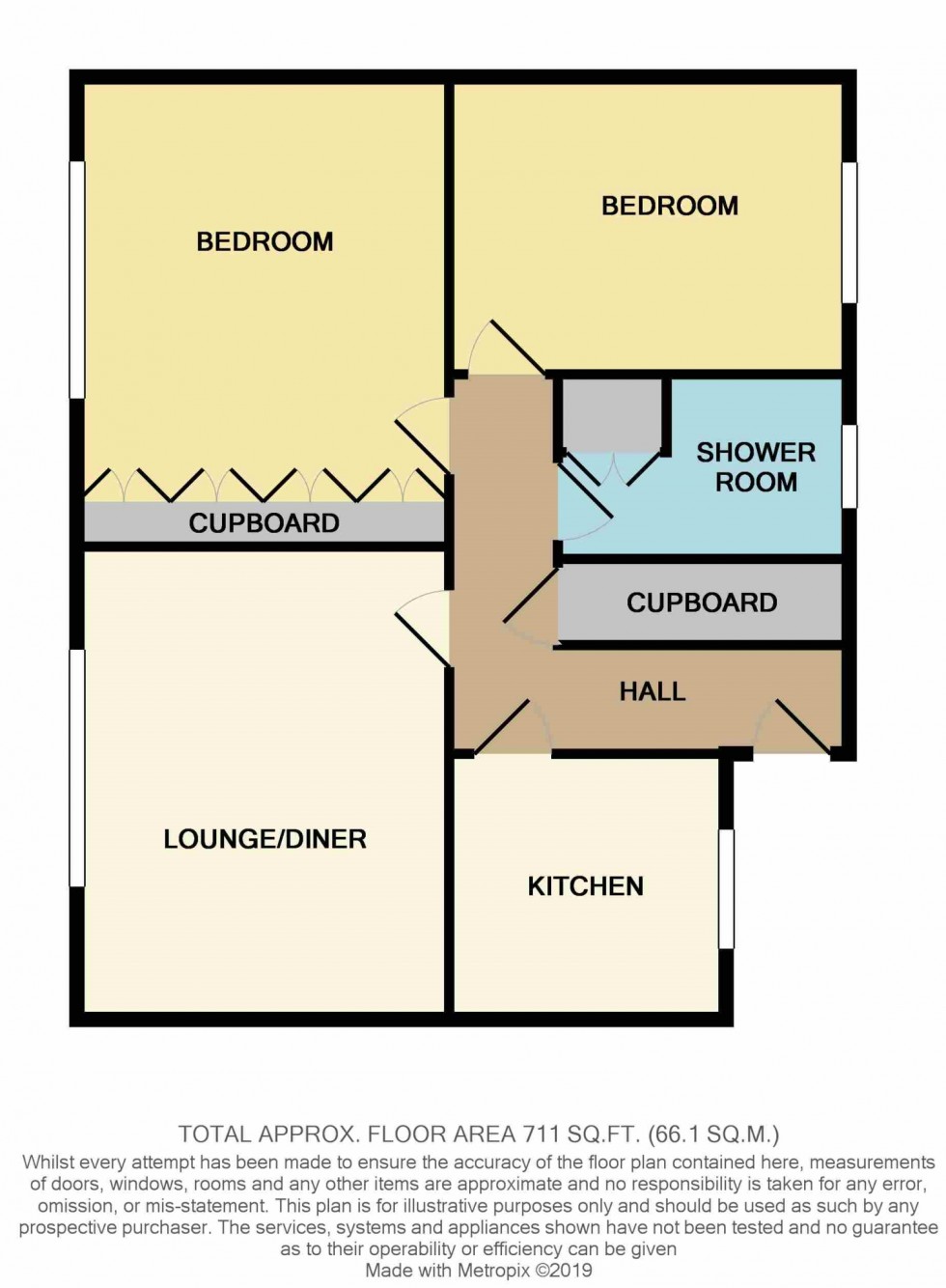 Floorplan for Rowans Park, Lymington, Hampshire, SO41