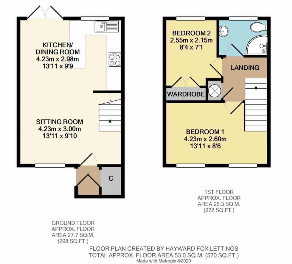 Floorplan for Bankview, Lymington, Hampshire, SO41 8YH