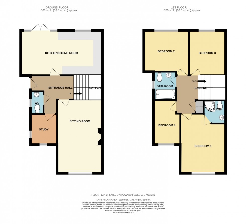 Floorplan for Wellingtonia Gardens, Hordle, Lymington, Hampshire, SO41 0DD