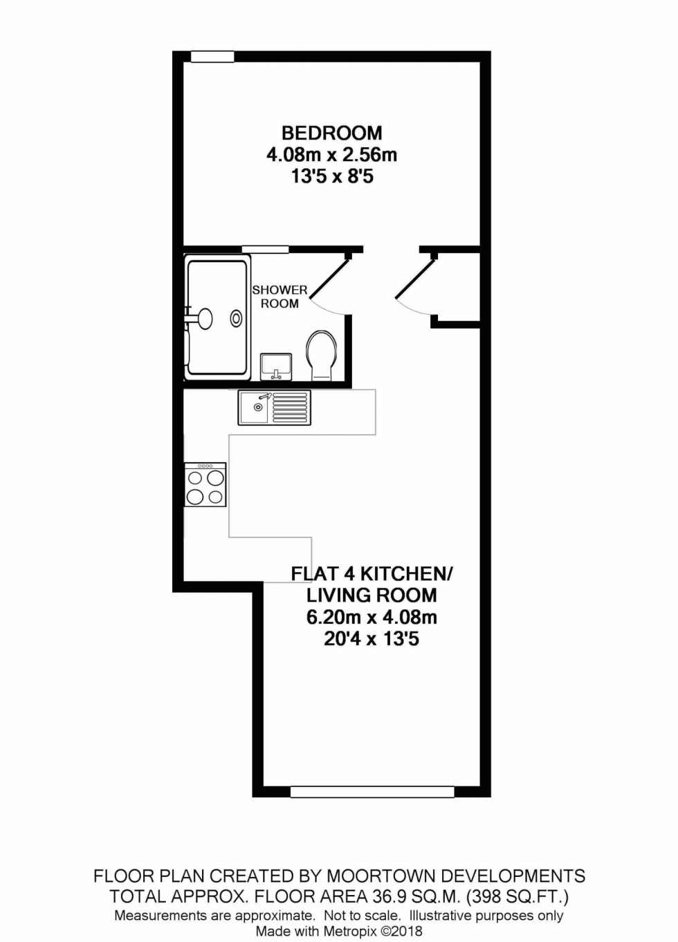 Floorplan for Western Road, Lymington, Hampshire, SO41