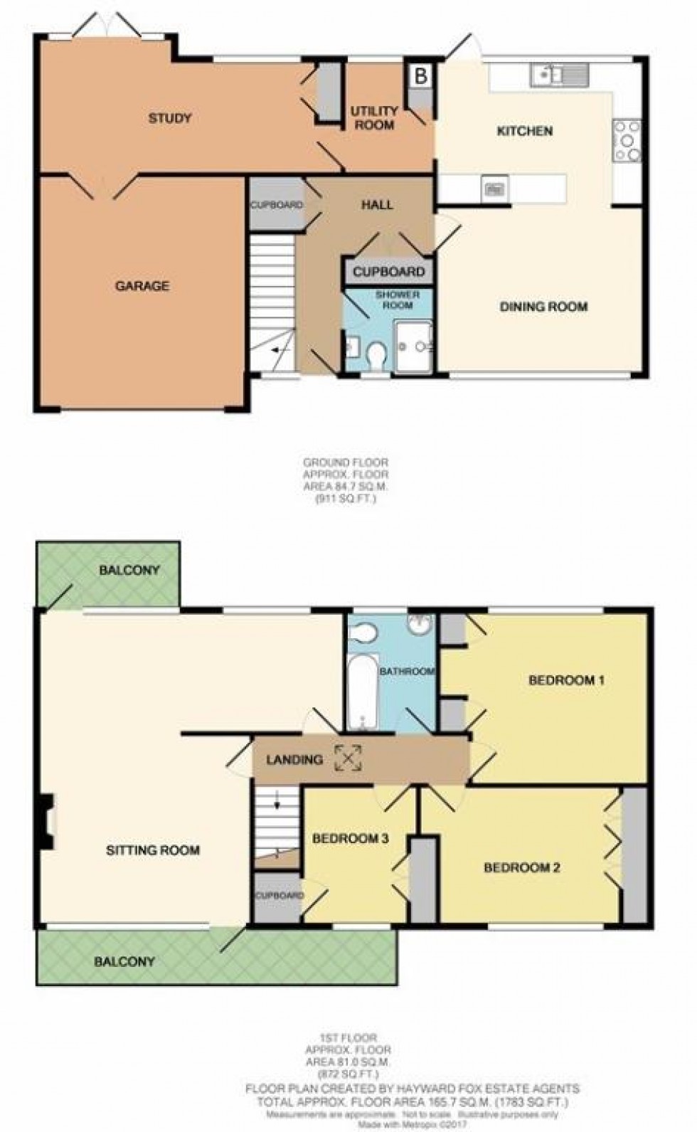 Floorplan for Harewood Green, Keyhaven, Lymington, Hampshire, SO41 0TZ