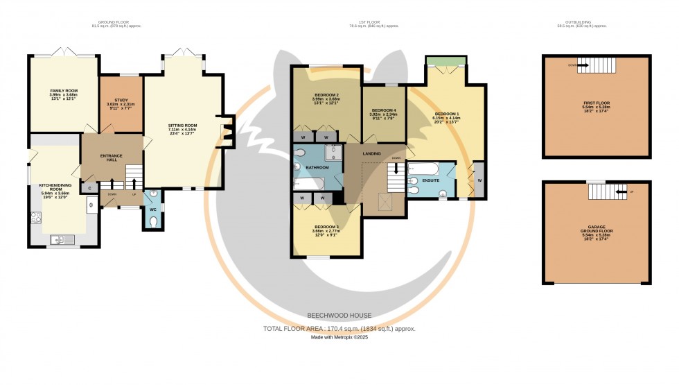 Floorplan for Brockenhurst, Hampshire