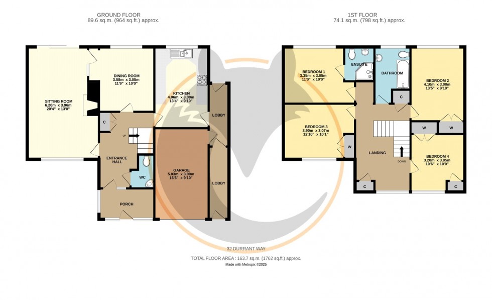Floorplan for Sway, Lymington, Hampshire
