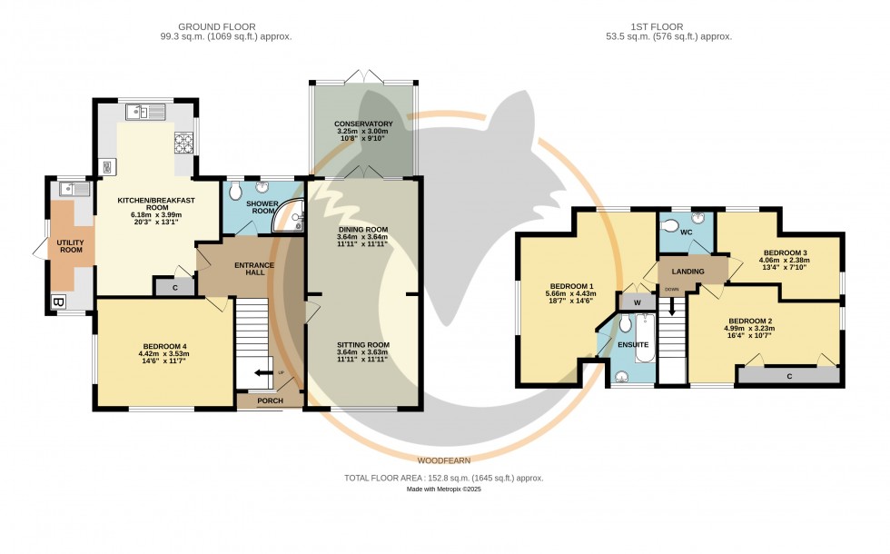 Floorplan for Sway, Lymington, Hampshire