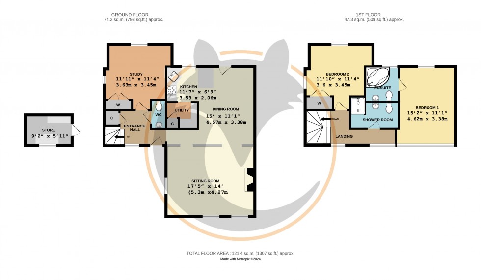 Floorplan for Brockenhurst, Hampshire