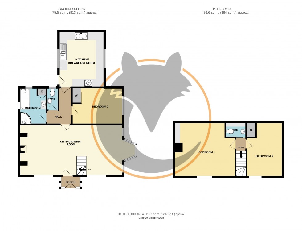 Floorplan for Lyndhurst, Hampshire