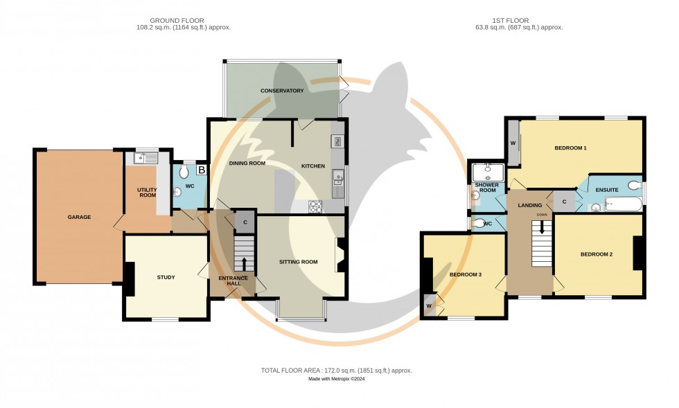 Floorplan for Brockenhurst, Hampshire