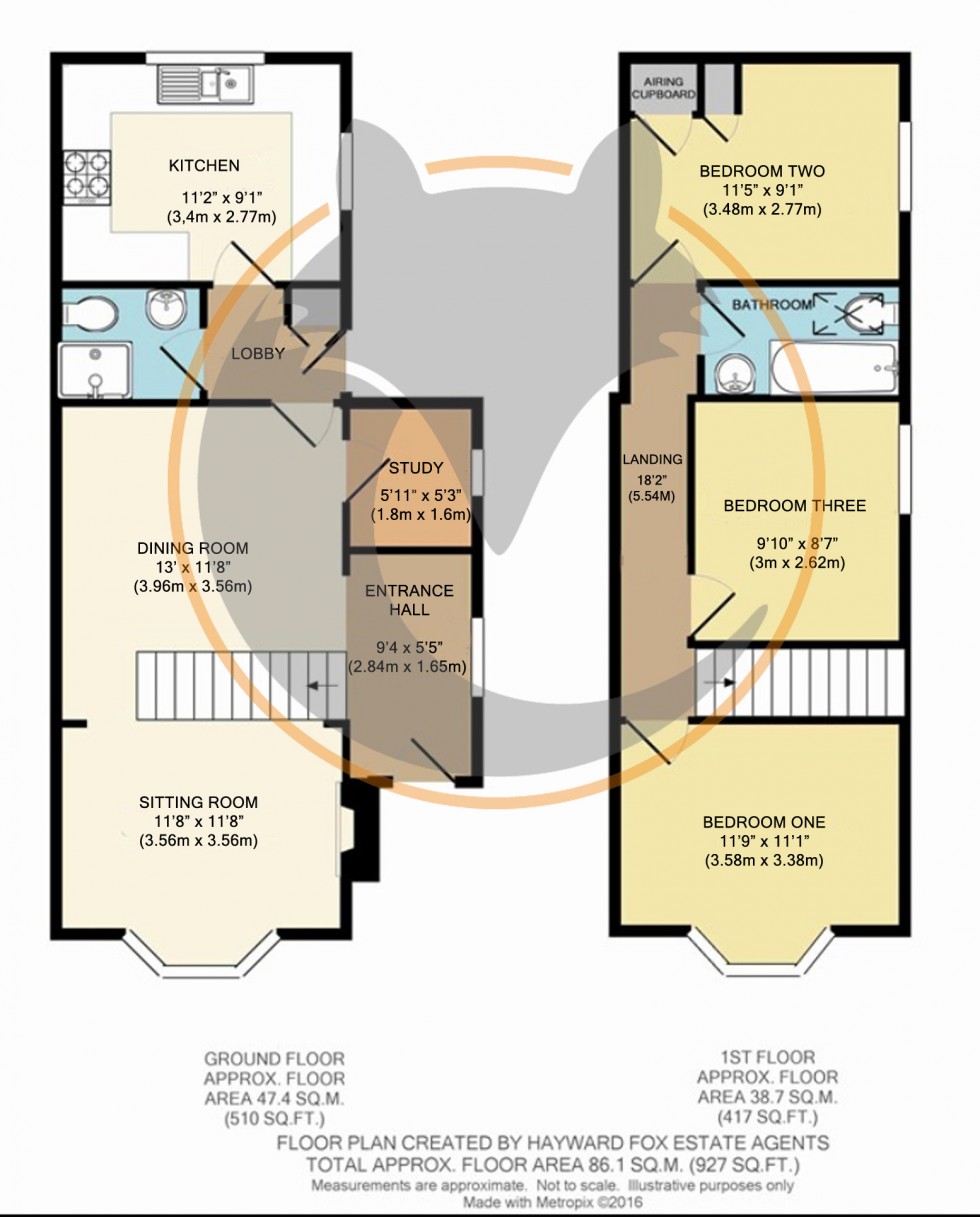 Floorplan for Brockenhurst, Hampshire