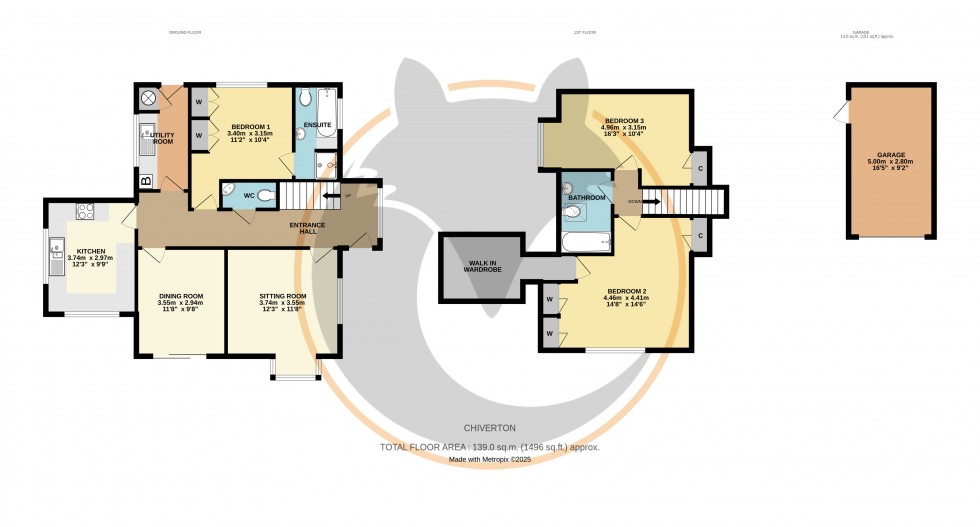 Floorplan for Sway, Lymington, Hampshire