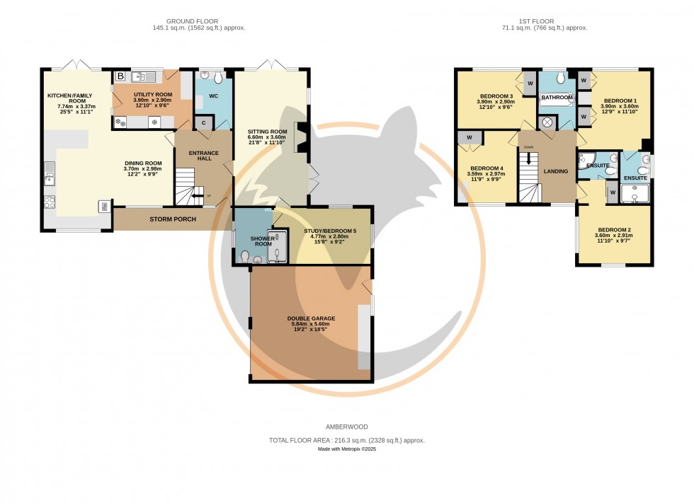 Floorplan for Brockenhurst, Hampshire