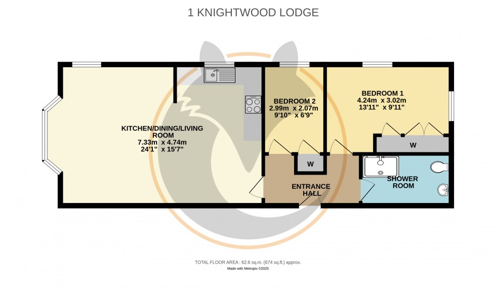 Floorplan for Lyndhurst, Hampshire