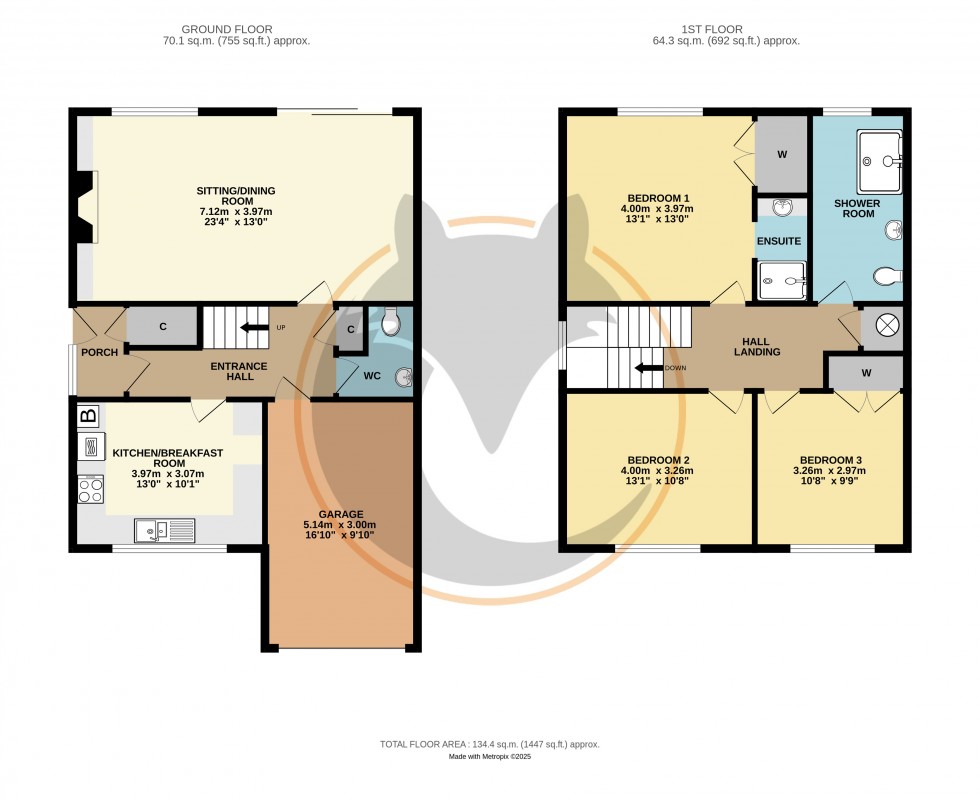 Floorplan for Sway, Lymington, Hampshire