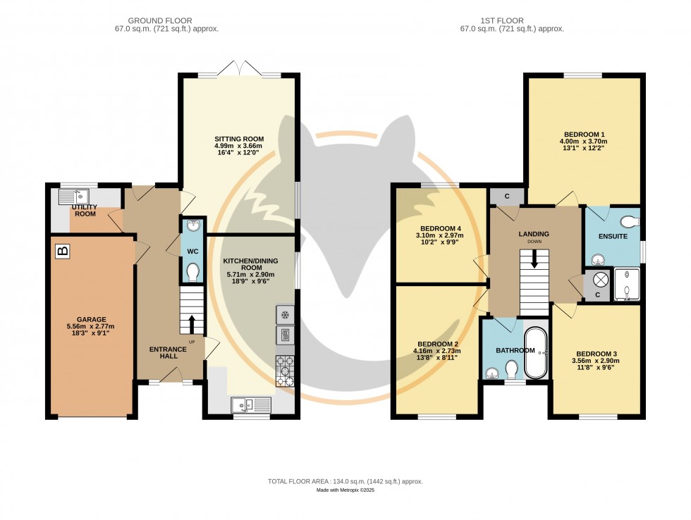 Floorplan for Brockenhurst, Hampshire
