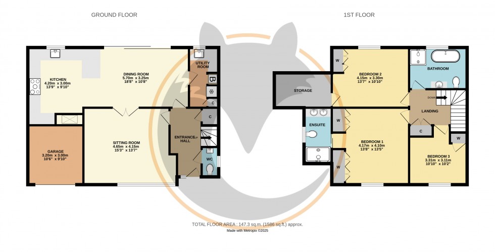 Floorplan for Sway, Lymington, Hampshire