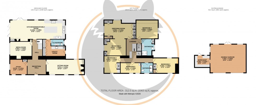Floorplan for Brockenhurst, Hampshire