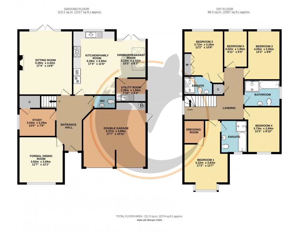 Floorplan for Sway, Lymington, Hampshire