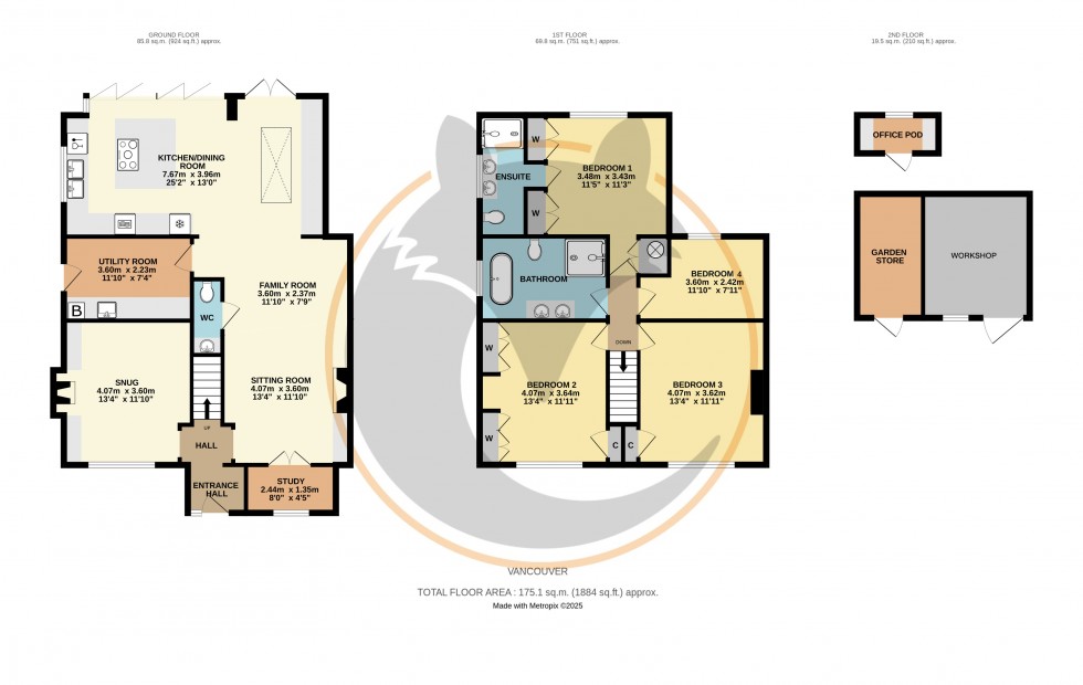 Floorplan for Brockenhurst, Hampshire