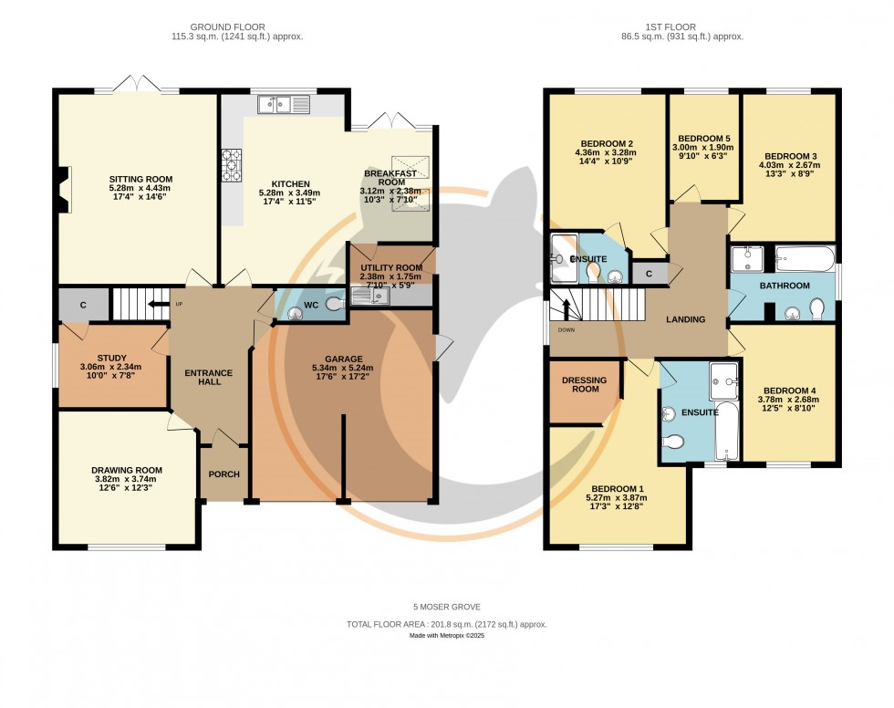Floorplan for Sway, Lymington, Hampshire