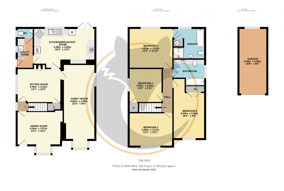 Floorplan for Sway, Lymington, Hampshire