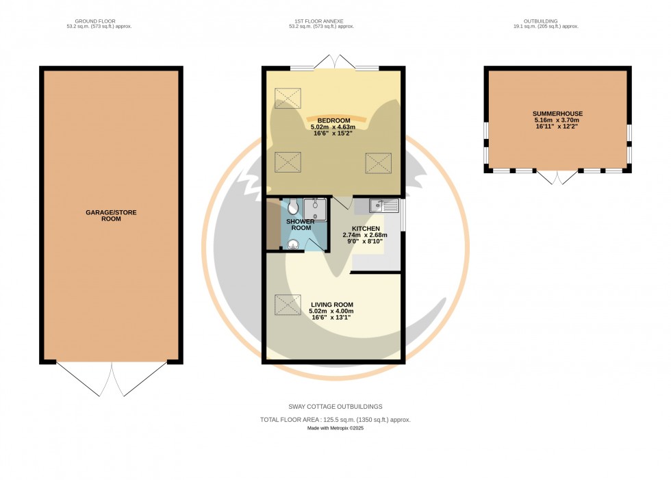 Floorplan for Sway, Lymington, Hampshire