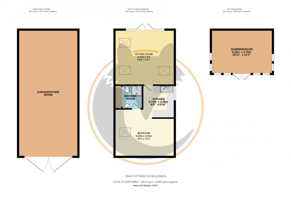 Floorplan for Sway, Lymington, Hampshire
