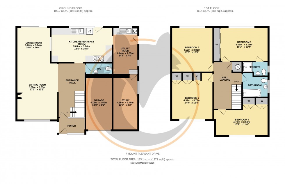 Floorplan for Bransgore, Christchurch, Hampshire