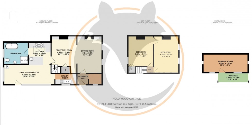 Floorplan for Sway, Lymington, Hampshire