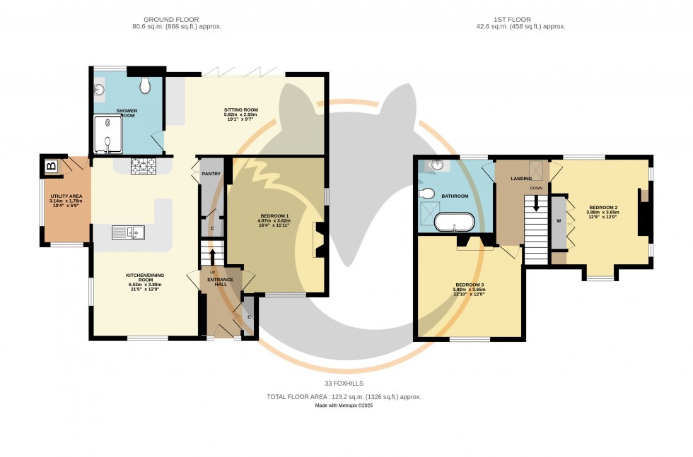 Floorplan for Ashurst, Southampton, Hampshire