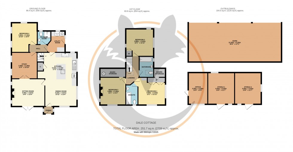 Floorplan for Sway, Lymington, Hampshire
