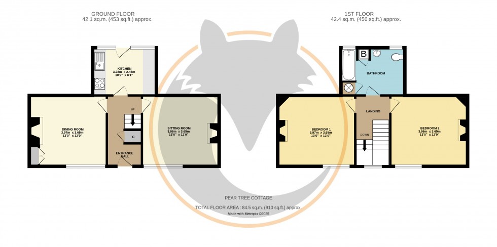 Floorplan for Sway, Lymington, Hampshire