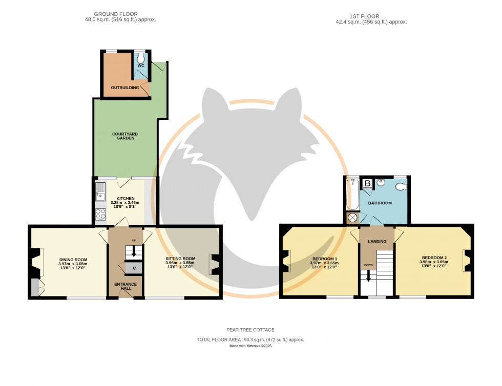 Floorplan for Sway, Lymington, Hampshire