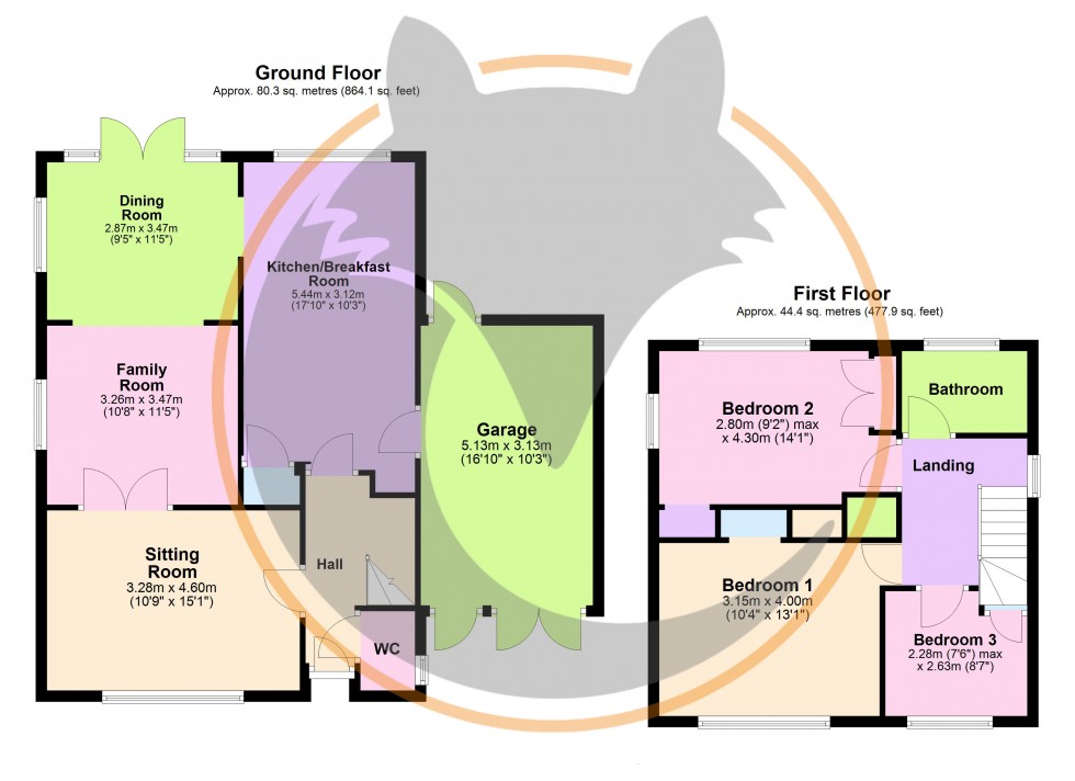 Floorplan for Hordle, Lymington, Hampshire