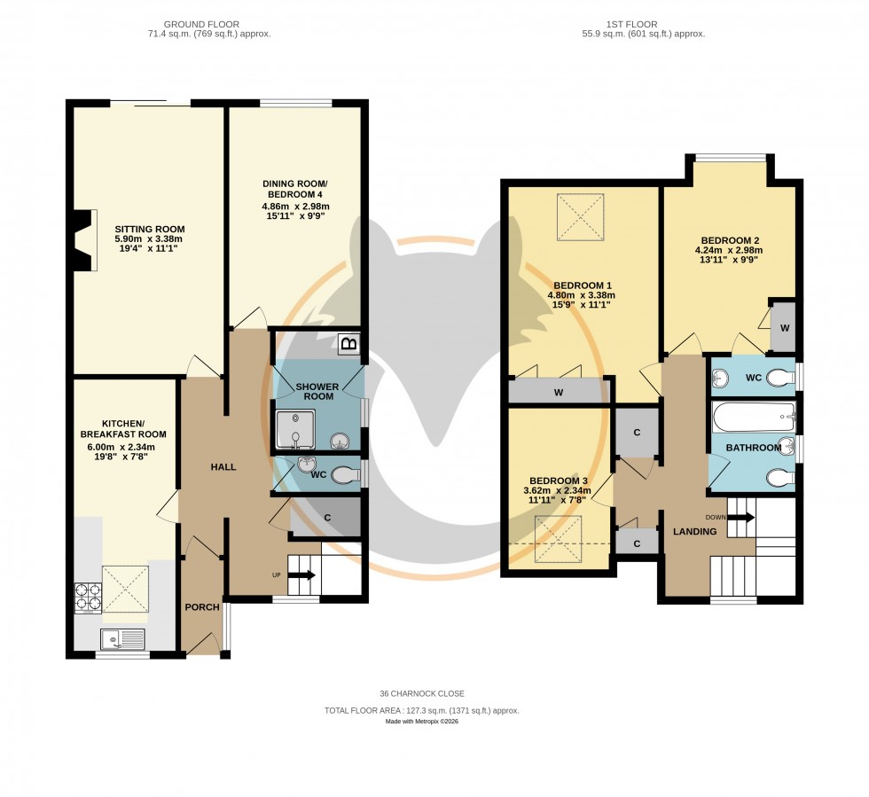 Floorplan for Hordle, Lymington, Hampshire
