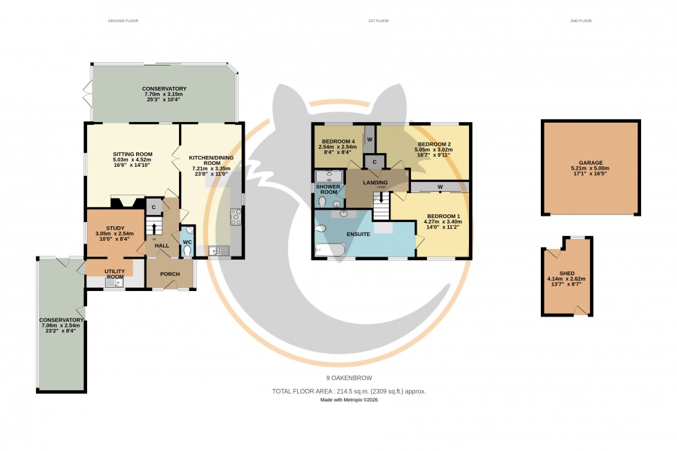 Floorplan for Sway, Lymington, Hampshire