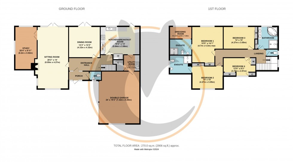 Floorplan for New Milton, Hampshire