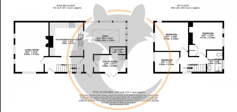 Floorplan for Sway, Lymington, Hampshire
