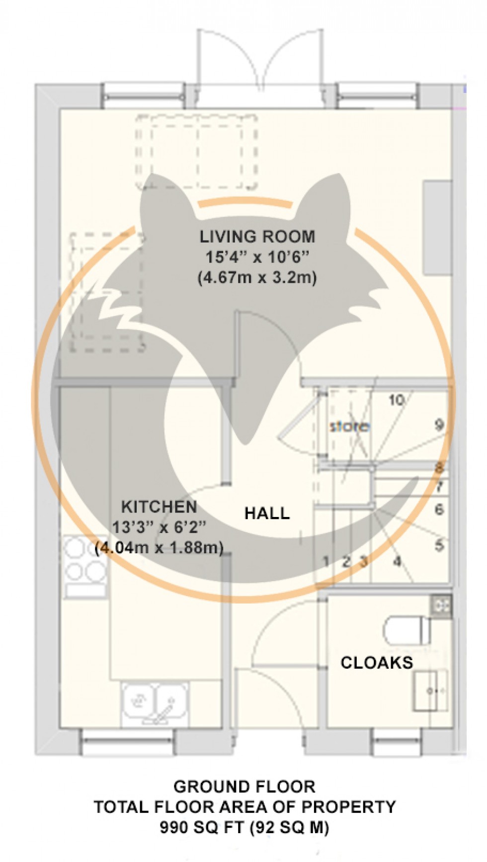 Floorplan for Sway, Lymington, Hampshire