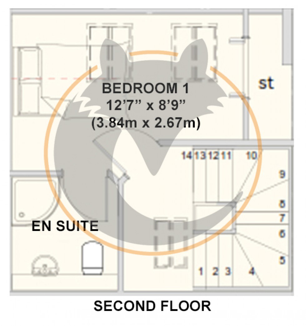 Floorplan for Sway, Lymington, Hampshire