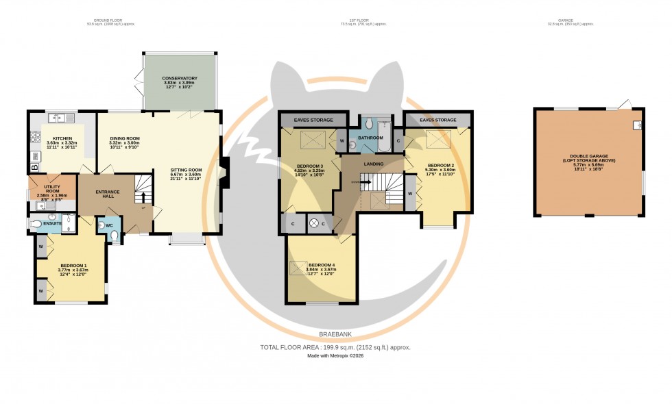 Floorplan for Sway, Lymington, Hampshire
