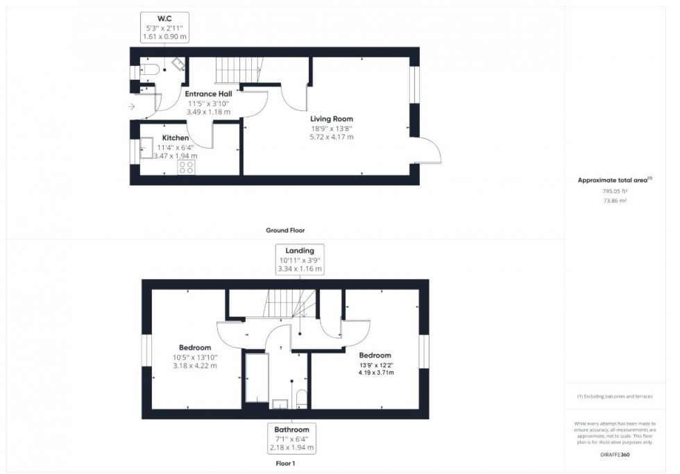 Floorplan for Bransgore, Christchurch, Hampshire