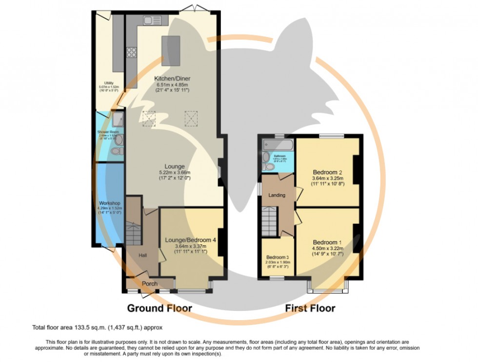 Floorplan for Sway, Lymington, Hampshire