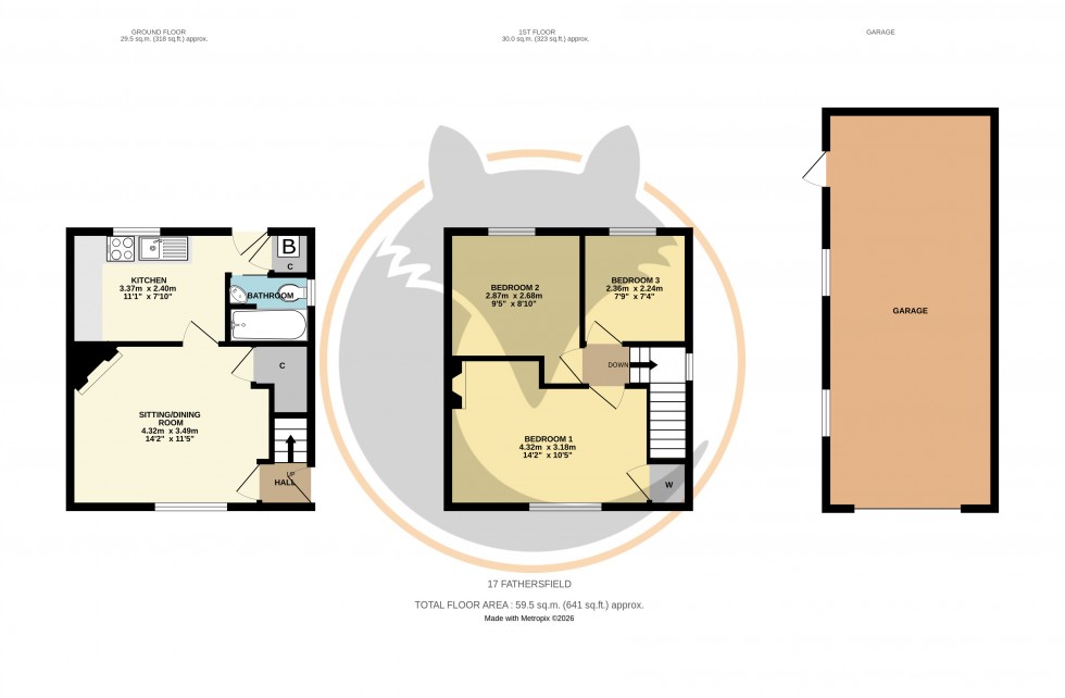 Floorplan for Brockenhurst, Hampshire