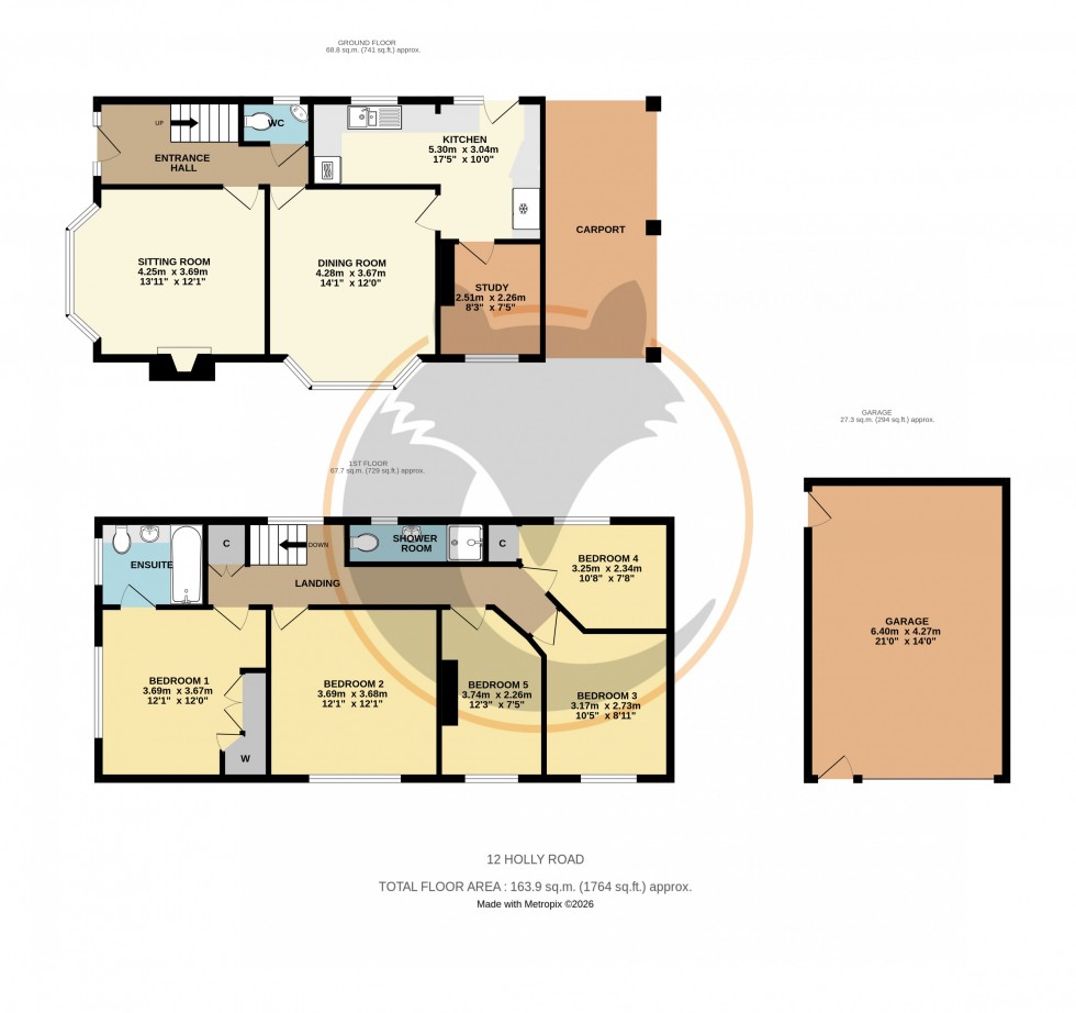 Floorplan for Ashurst, Southampton, Hampshire