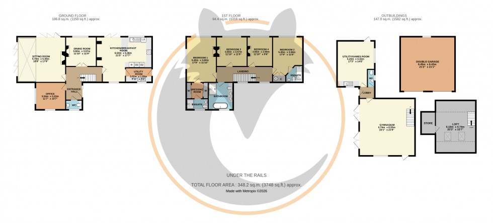 Floorplan for East Boldre, Brockenhurst, Hampshire