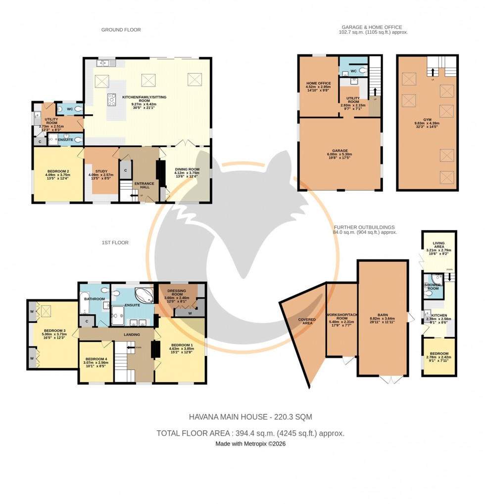 Floorplan for Sway, Lymington, Hampshire